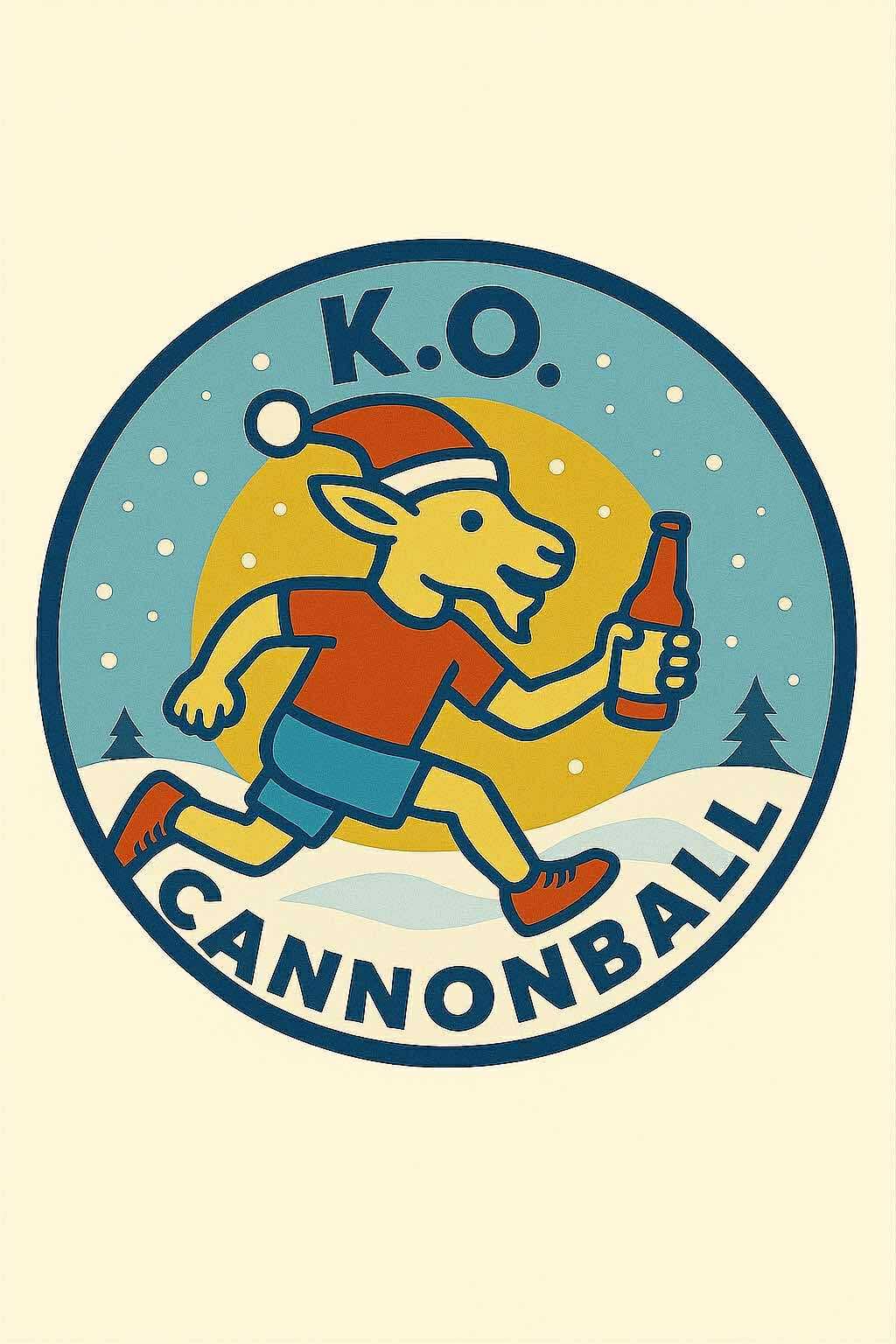 Eftermiddags Juleløb med flæskestegssandwich max 50 personer – K.O. Cannonball 19/12-2025